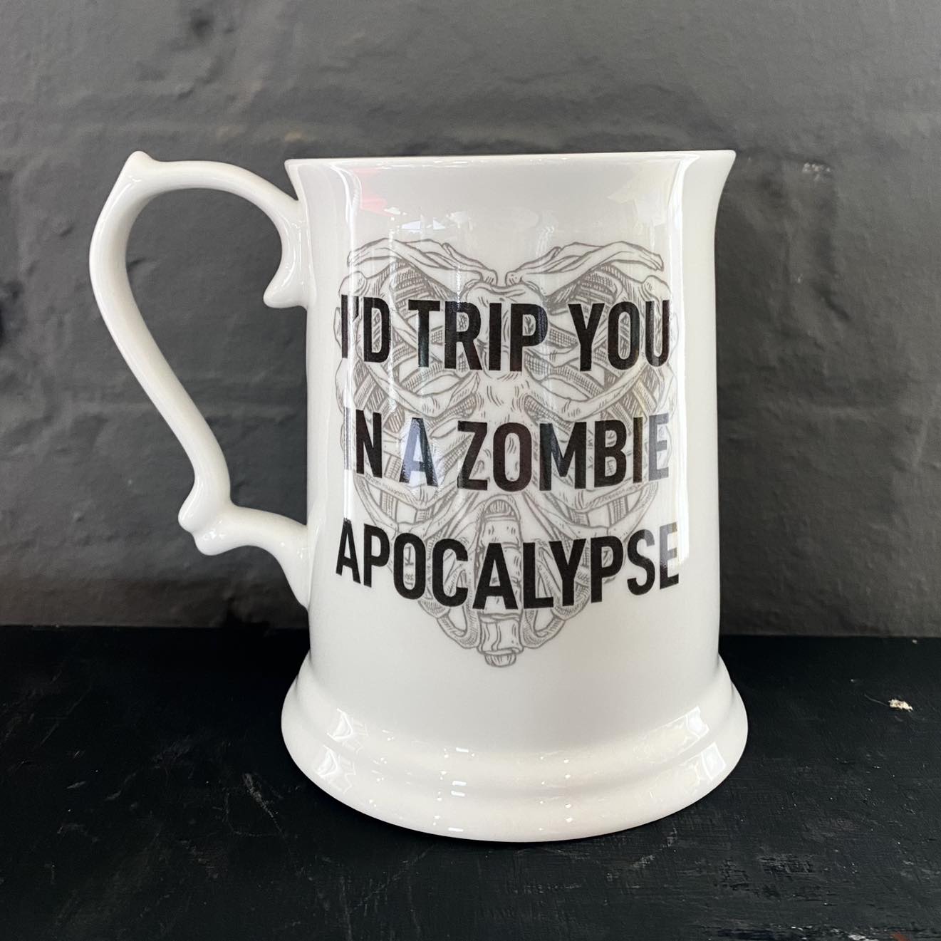 Zombie Apocalypse Bone China/Stoneware Mug